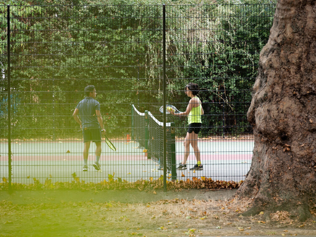 Tennis at Southwark Park, Canada Water