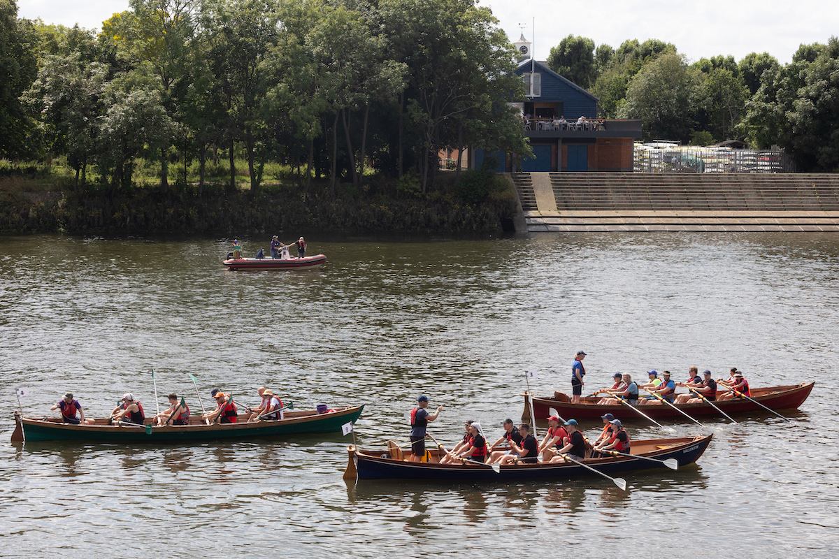 Oarsome London Youth Rowing challenge in London