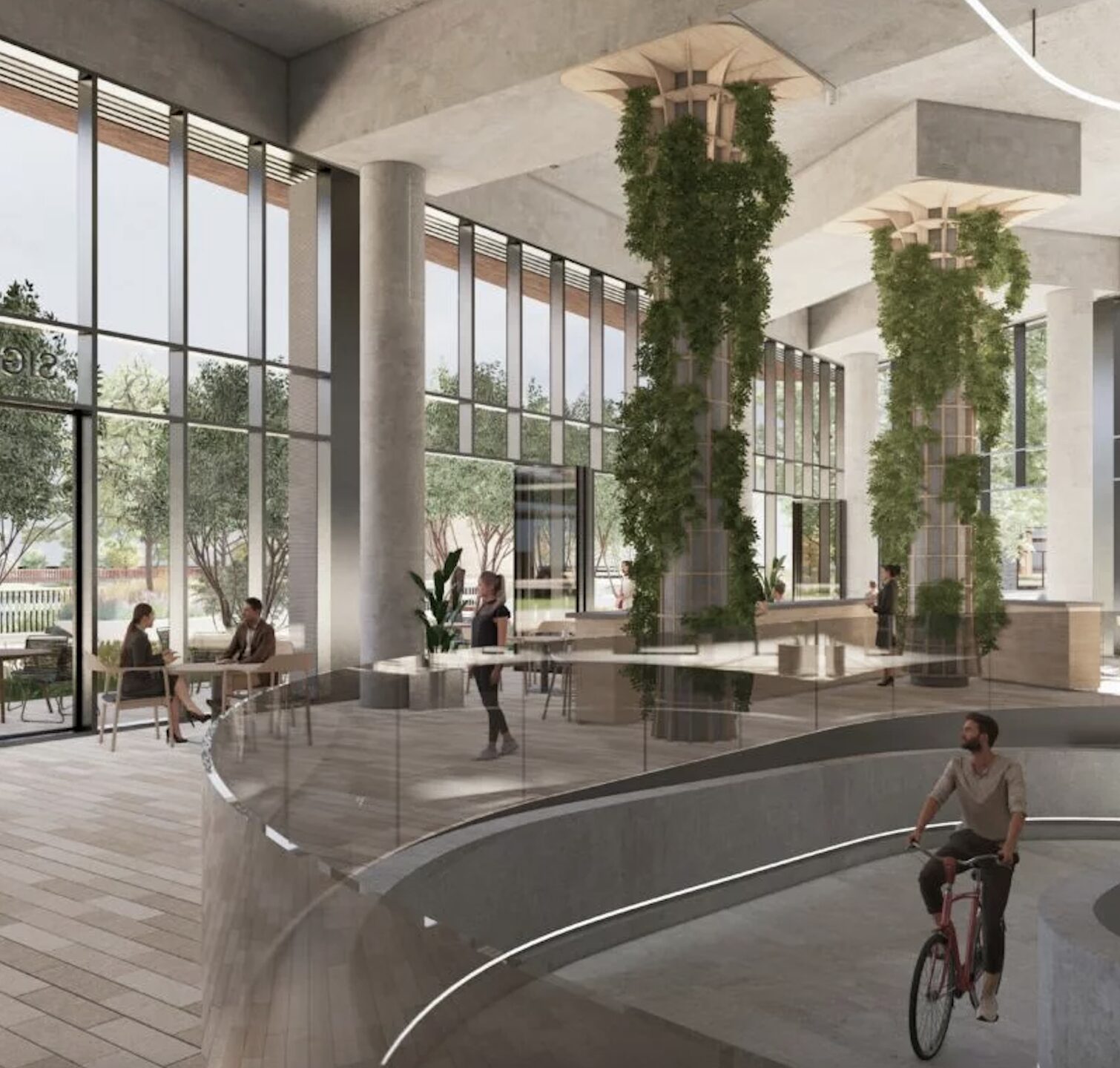 bjarke ingels cycle ramp design for one dockside