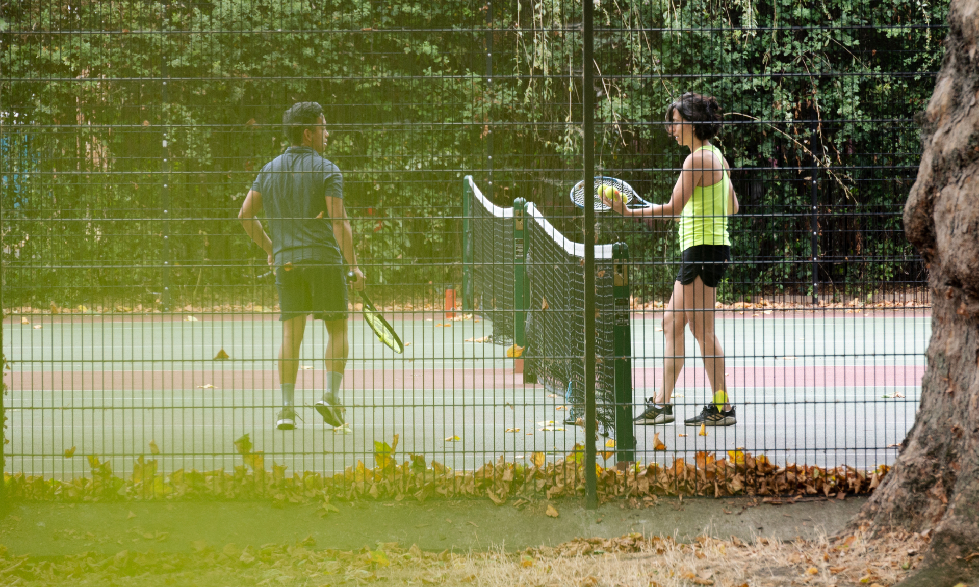 Tennis at Southwark Park Canada Water