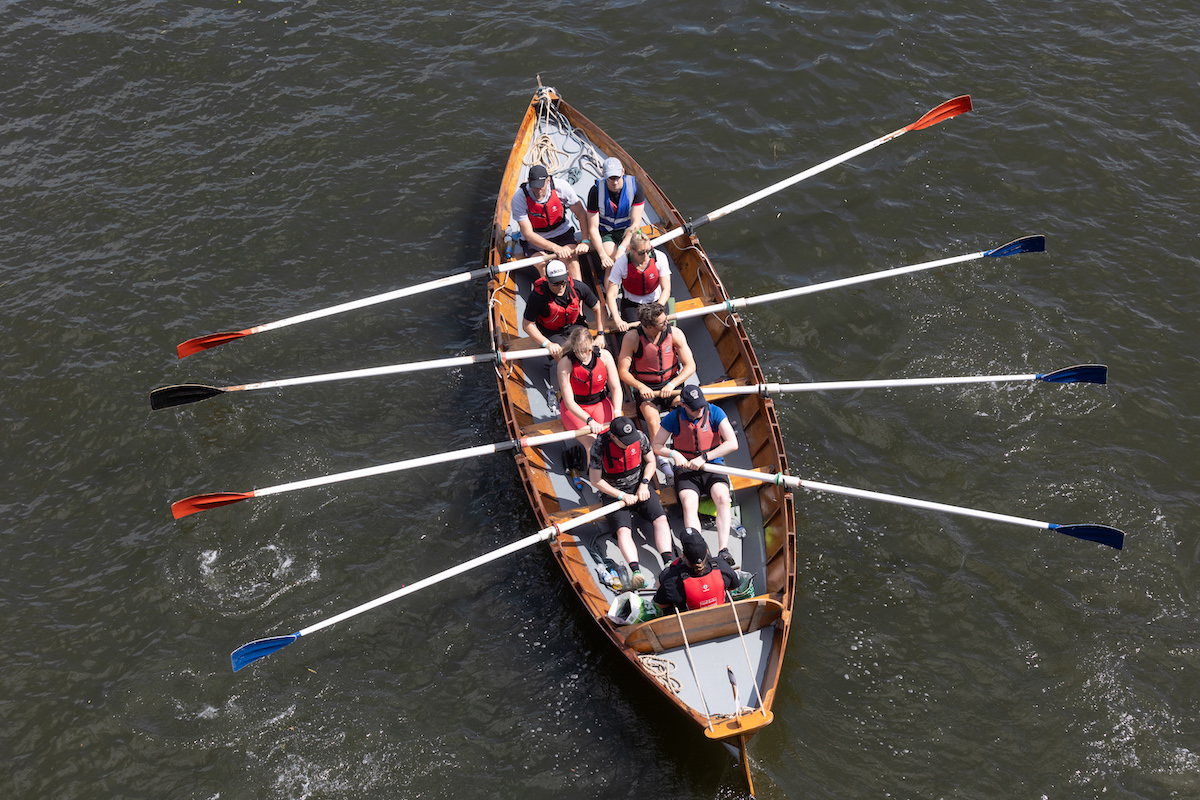 Oarsome rowing challenge on the Thames